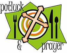 Potluck & Prayer Logo